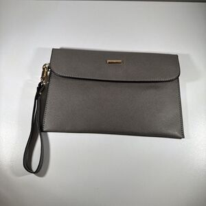 Elim & Paul Gray Wristlet 9x6